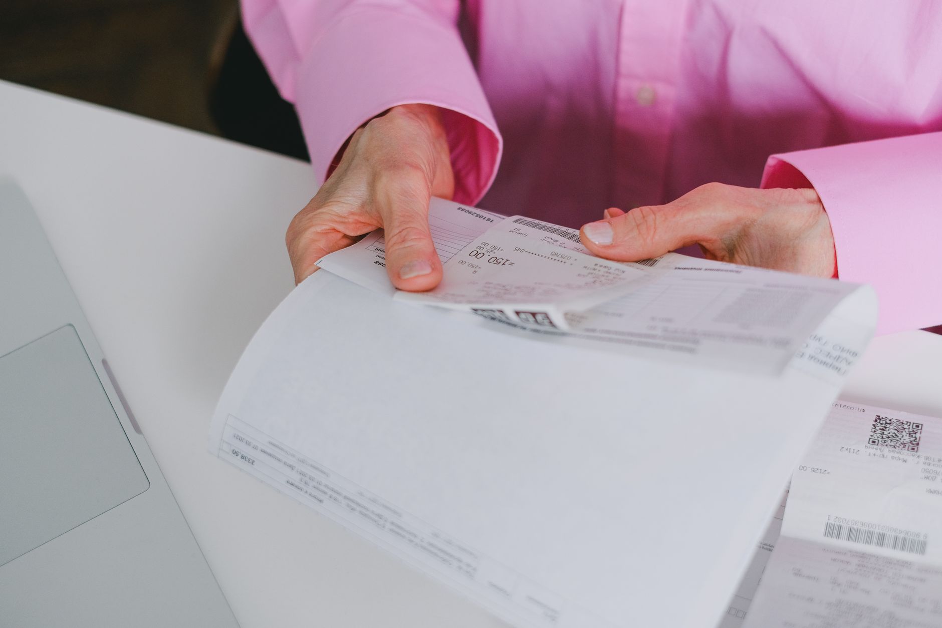 Secure receipts and tax documents upload
